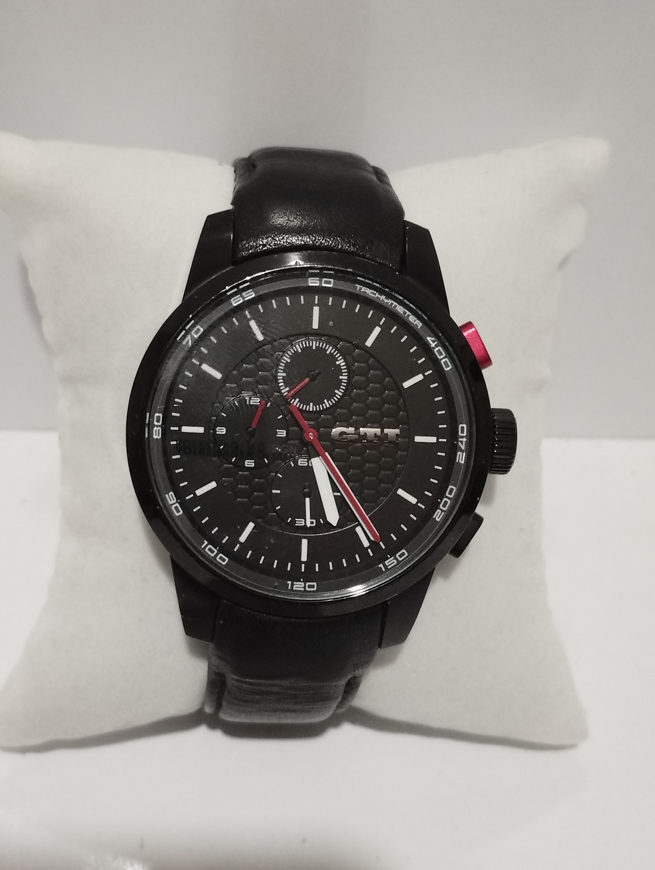Volkswagen GTI Chronograph Mens Watch Etsy