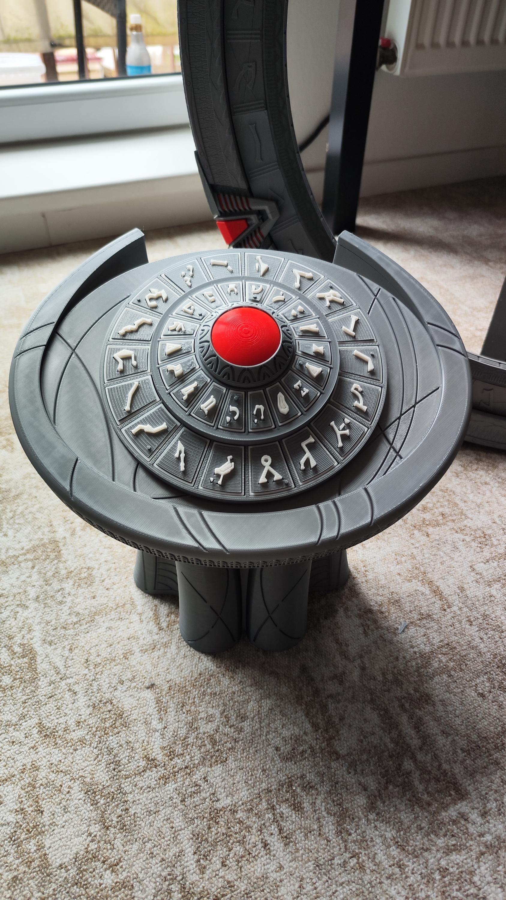 Stargate DHD - Control Panel - 3D Printed - Etsy