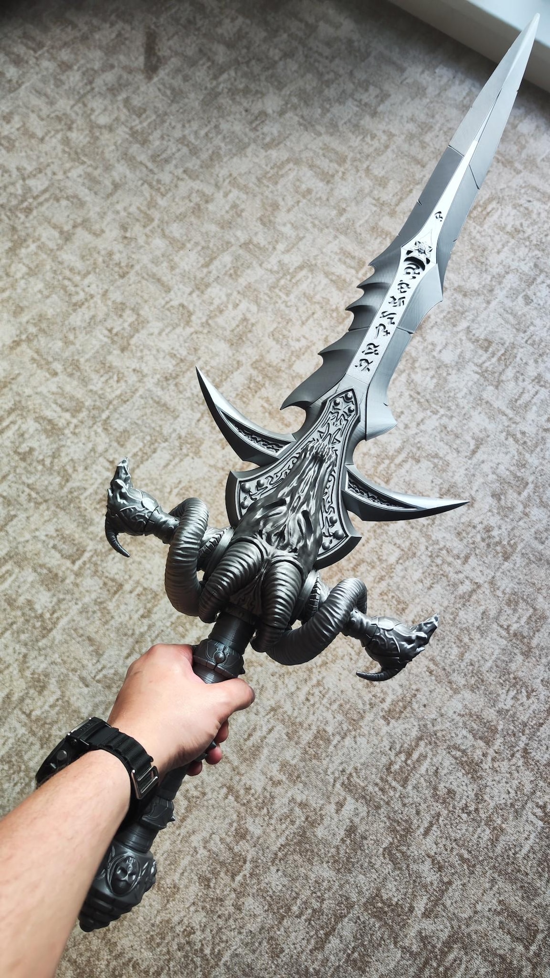 Warcraft Frostmourne Replica 108cm X 29cm - Etsy