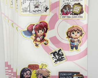 I Love Death Games - Sticker Sheet