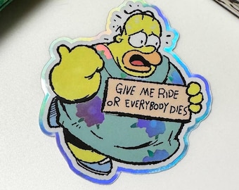 The Thompsons - Guy-Incognito Thompson Sticker