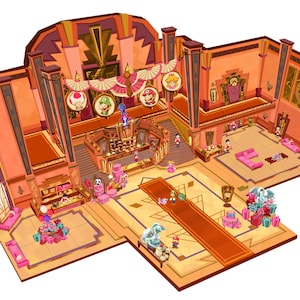Luigi&#39;s Mansion 3 - The Last Resort Hotel DAY Print