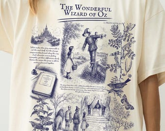 The Wonderful Wizard of Oz Comfort Colors Shirt, Retro Yellow Brick Road Emerald City T-shirt