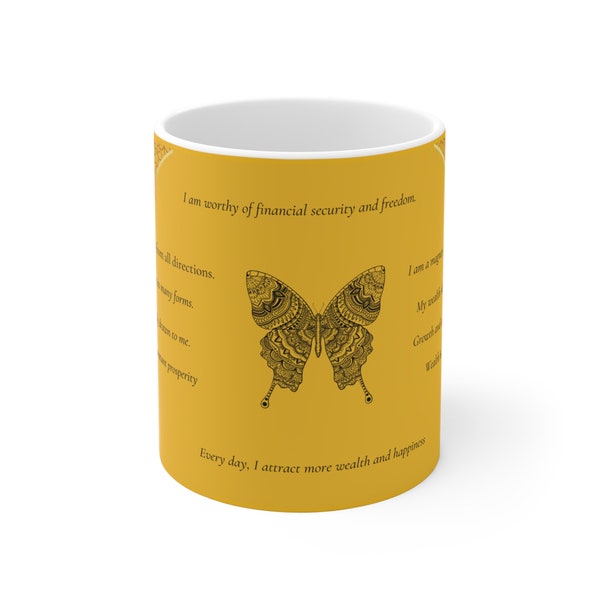 Mug mandala abondance