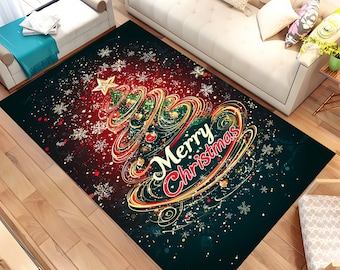 クリスマスラグ、メリークリスマスラグ、クリスマスギフトラグ
