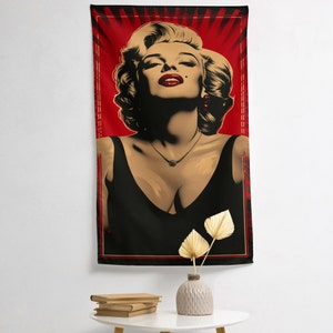 Marilyn Monroe Wall Tapestry Tapestry Wall Hangings Wanderlust Bohemian Home Decor Wall Decor Dorm Decor T73 Etsy