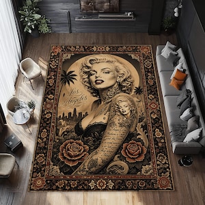 マリリンモンローのカーペット Marilyn Monroe Rug - Etsy