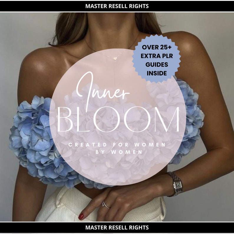 Inner Bloom Course Digital Marketing Course Faceless Marketing Start Your Own Business Creative Tools Social Media Training MRR image 1