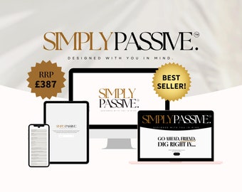 Simply Passive Course, Digital Marketing Guide/Course For Beginners, w/ MMR - Master Resell Rights