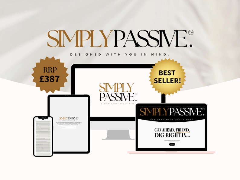 Simply Passive Course, Digital Marketing Guide/Course For Beginners, w/ MMR Master Resell Rights image 1