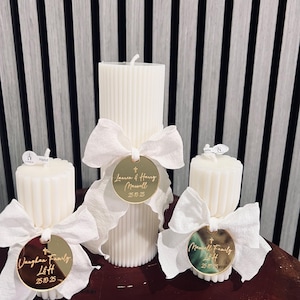 Vela de unidad para bautismo/boda