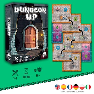 Dungeon Up - Dungeon Crawler - Jogo de cartas PnP