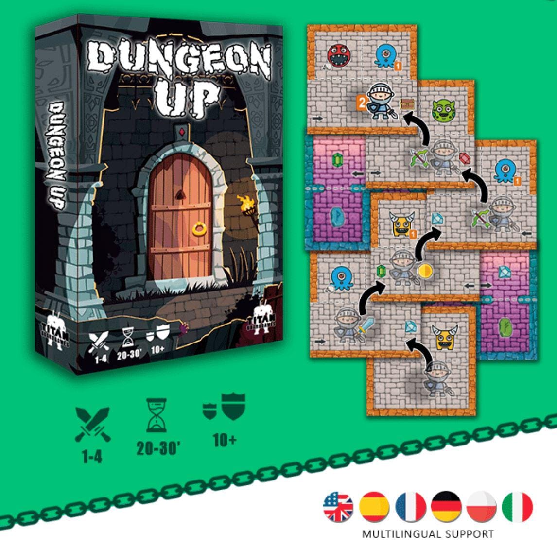 Dungeon up - Dungeon Crawler - Cardgame (PDF Download) Print