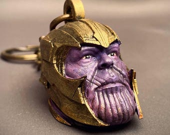 ギャラクティック・ウォーロード・キーチェーン - マッド・タイタンのパワーをポケットに - 映画フィギュアキーチェーン