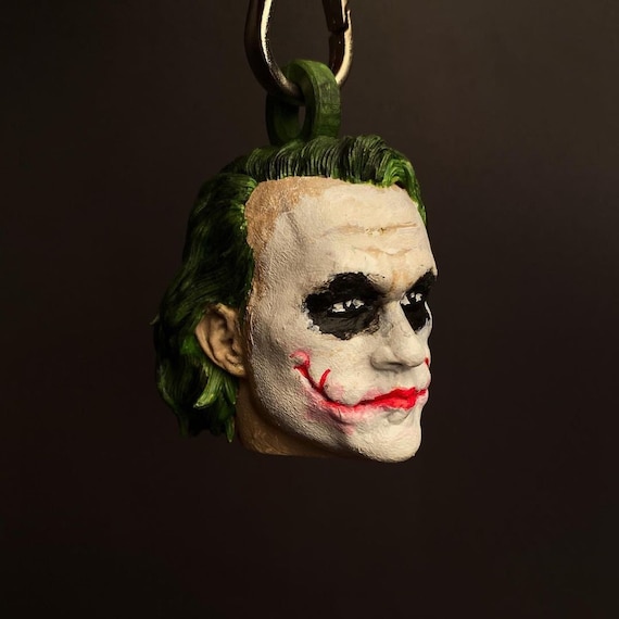 The Dark Knight Joker Keychain - Heath Ledger Joker Keychain