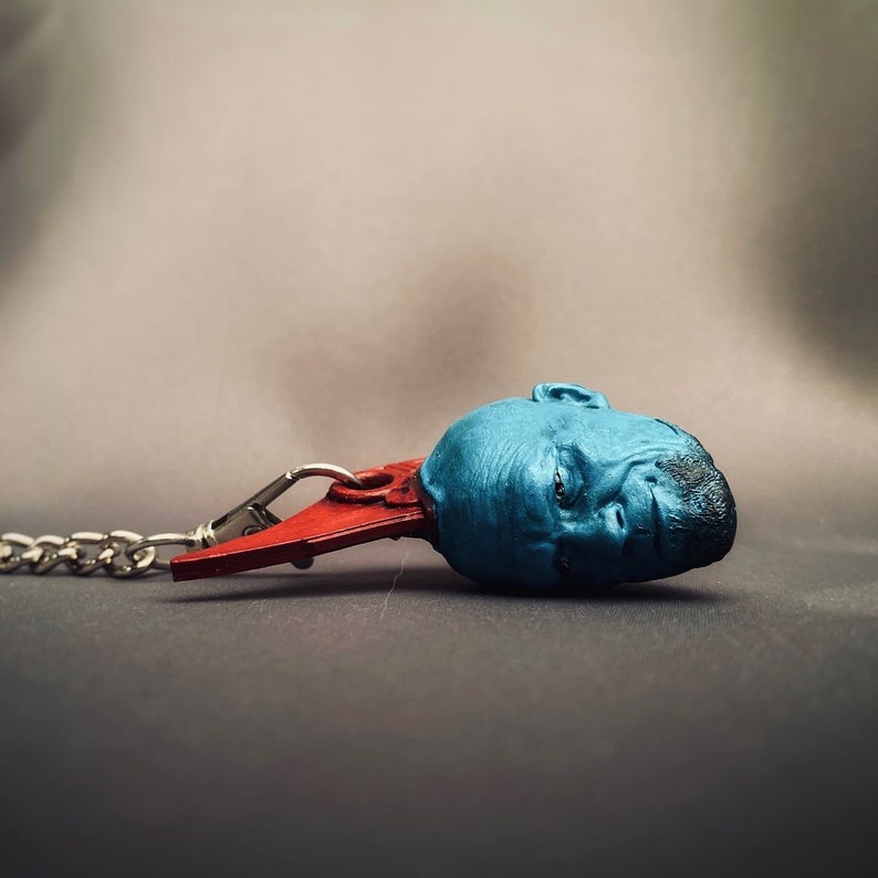Mohawk Key Chain Yondu Udonta Keychain - Michael Rooker Keychain - Ravager Leader ...