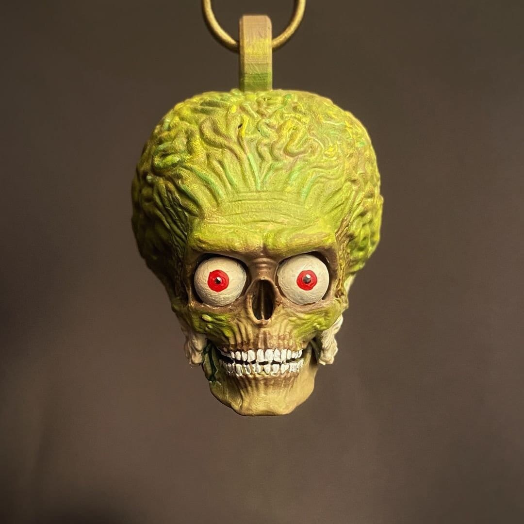Martian Madness: Mars Attacks! Keychain - Etsy