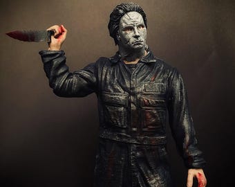 Michael Myers 3D Figurine - Halloween Horror Collectible Statue