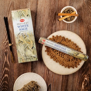 White sage incense