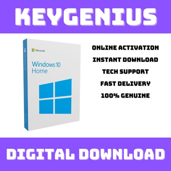 Windows 10 Home Product Key - Instant Download