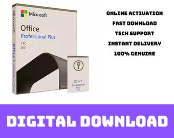 Microsoft Office Professional Plus 2021 Product Key - Instant Download