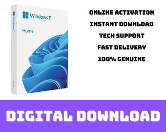 Clave de producto de Windows 11 Home - Descarga instantánea