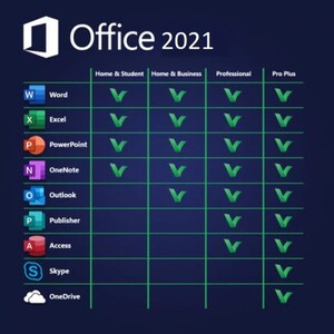 Clé de produit Microsoft Office Professionnel Plus 2021 Téléchargement instantané image 2