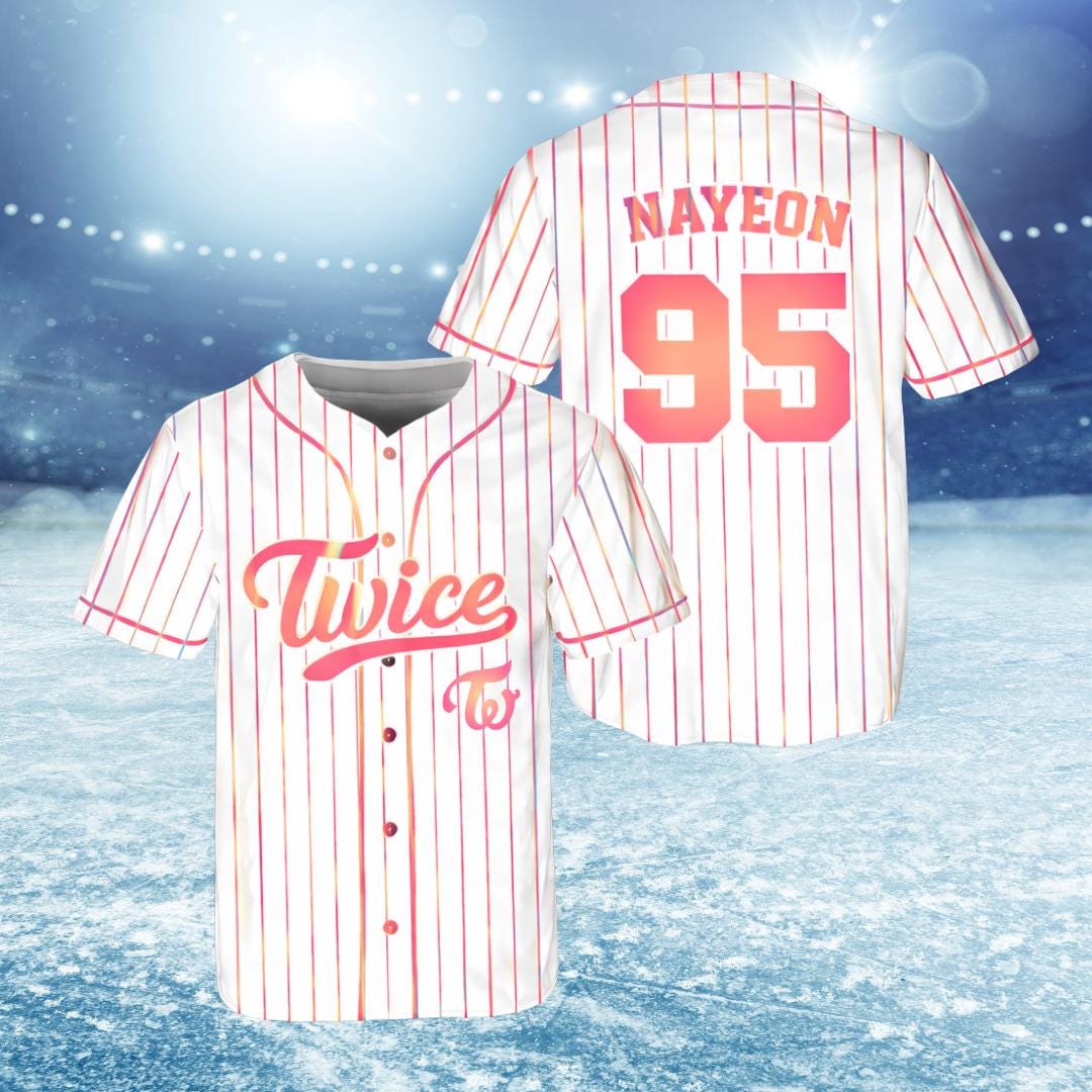 Twice Baseball Jersey - Etsy