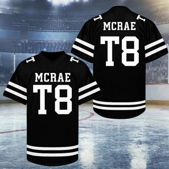 Tate Mcrae T8 Jersey, Tate Concert Clothes, T8 Mcrae Jersey