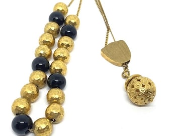 Handmade Greek Komboloi/Worry Beads with Agate with Gold 14k (SCO0085)