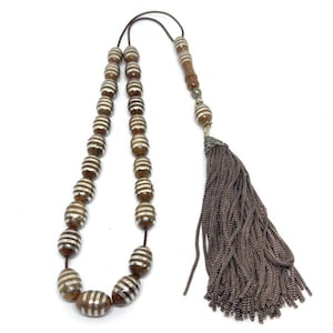 Handmade Greek Komboloi/Worry Beads with Seed and Silver 925 (SCO0061)
