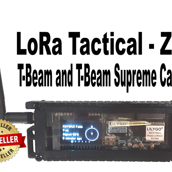 T-Beam and T-Beam Supreme Case for LoRa Meshtastic Node from Lilygo TTGO