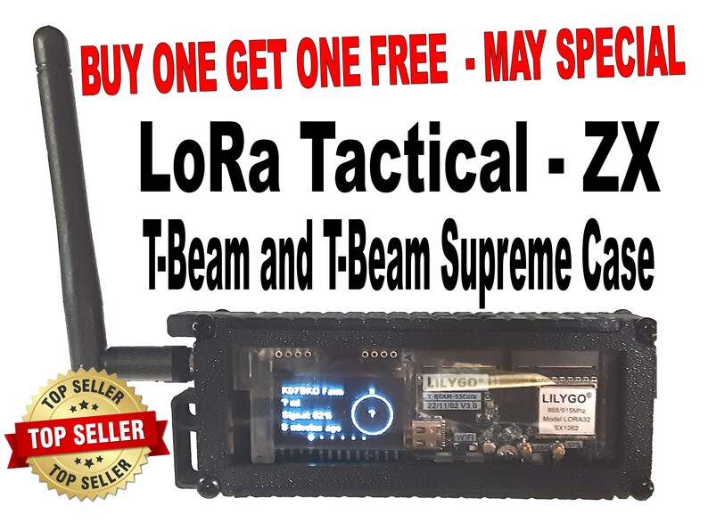 T-Beam and T-Beam Supreme Case for LoRa Meshtastic Node from Lilygo TTGO image 1