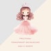 Little Princess Clipart-watercolor Princess Clipart-fairytale Clip Art ...