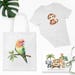 Watercolor Safari Clipart Bundle PNG, Jungle Animals, Nature Elements ...