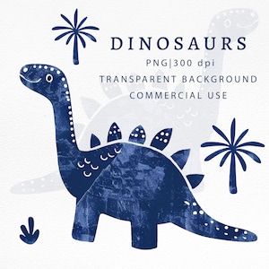 Cute Dinos, Dinosaur Clipart, Dinosaur PNG, Clipart Bundle, Dino Clipart, Transparent Background, Instant Digital Download, Dinosaurs