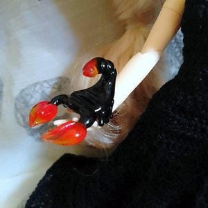 Small Glass Sculptures for Home Decor or Dollhouse Display