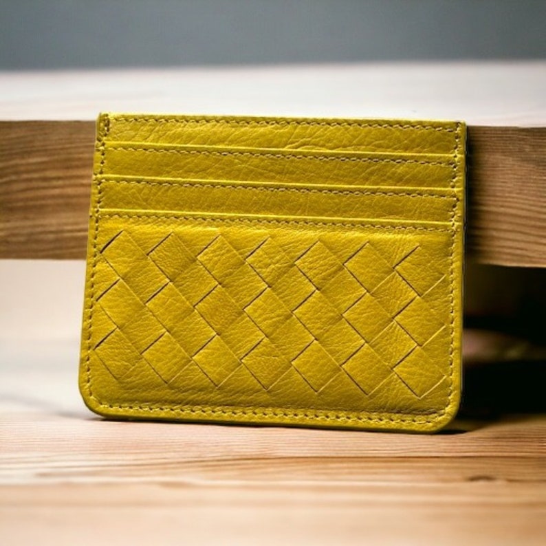 CARD CASE YELLOW