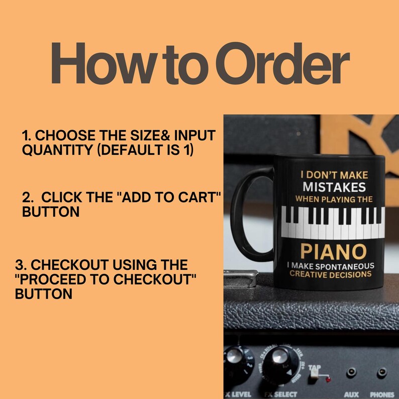 Piano Teacher Gift Funny Piano Mug Music Teacher Gift Piano Humor Coffee Cup Music Studio Decor Music Lover Gift Piano Practice Gift image 11