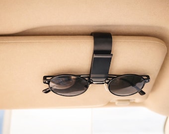 Car Sunglasses Holder Clip | Car Sunglasses Holder | Sun Visor Organizer | Car Accessories | Gift for Drivers