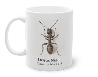 Schwarze Ameisenkönigin Tasse