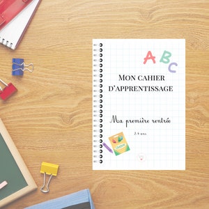 Cahier dapprentissage Ma première rentrée image 1