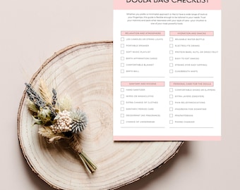 Doula Bag Checklist: The Ultimate Birth Support Packing Guide | Doula Client | Birthworker