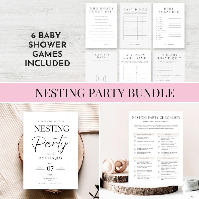 nesting party games