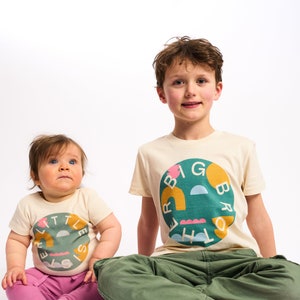 Big Brother T-Shirt: Organic Cotton New Baby Announcement