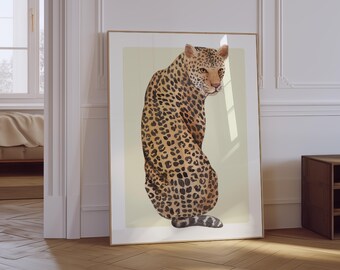 Leopard Print | Maximalist Jungle Wall Art (Digital Download)