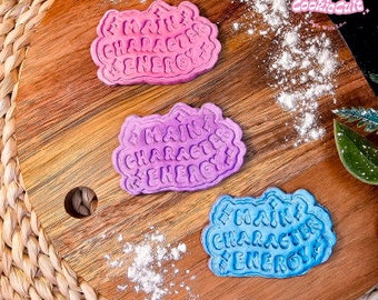 Set di formine per biscotti energetici personaggio principale / Regalo per ragazza pulita Decorazioni per torte fai da te / Strumenti di cottura estetici / Set di timbri goffratori carini Stampo per biscotti