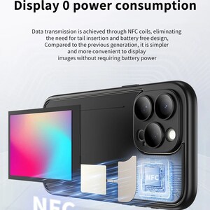 Customizable NFC iPhone Case Unlimited Image Changes, Zero Power Consumption Be the first to have the most unique case ever Now Available zdjęcie 9