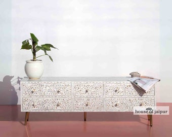 Moeder van Pear Mediaconsole, Moeder van Parel Entertainment Unit, Moeder van Parel Credenza