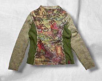 Women's multi green Jumpers